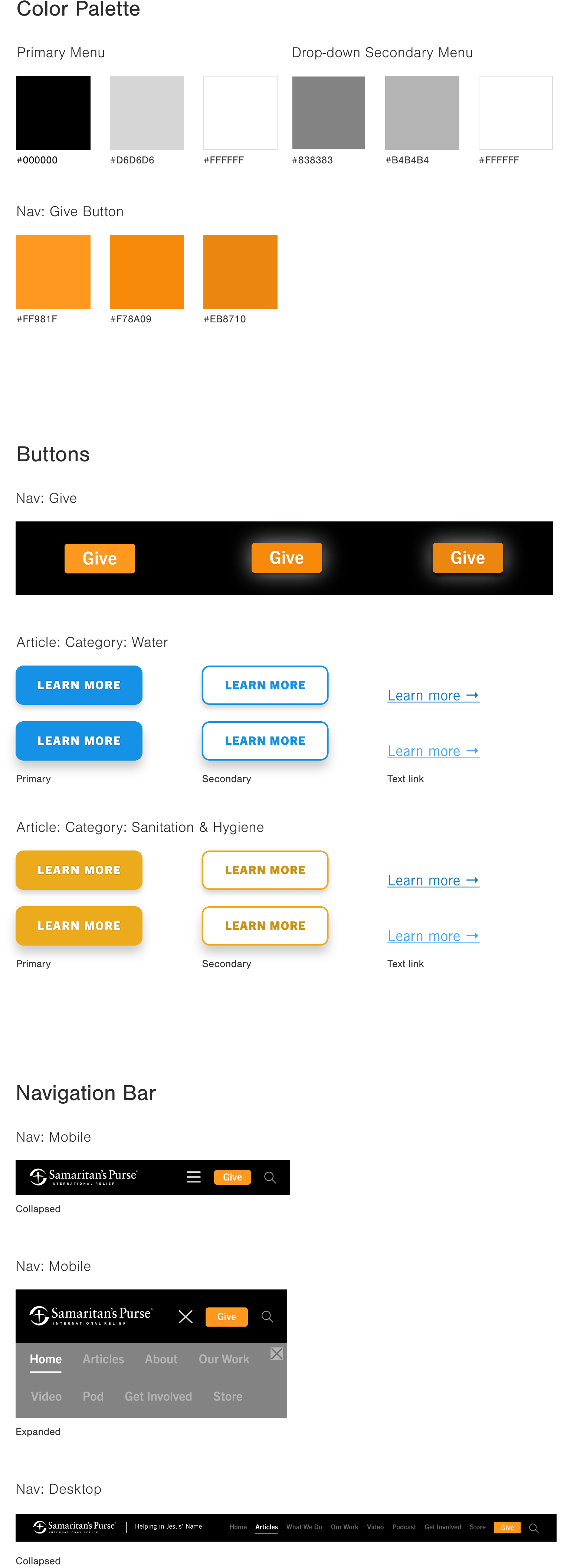 interaction styles